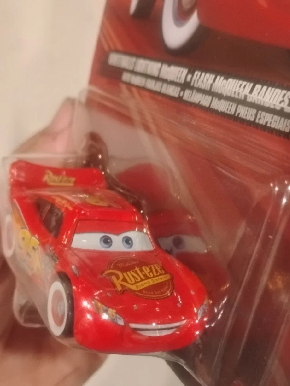 Disney Pixar Cars Lightning McQueen White Walls Tires